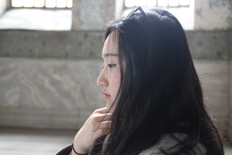 thinking hair lip and person 4k