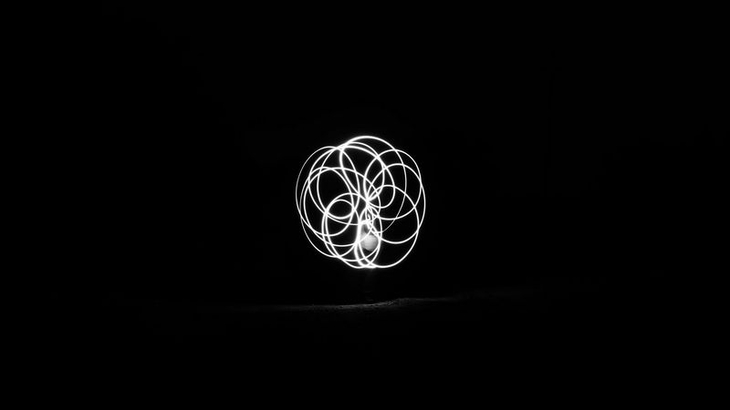 plexus, dark background, light, 4k