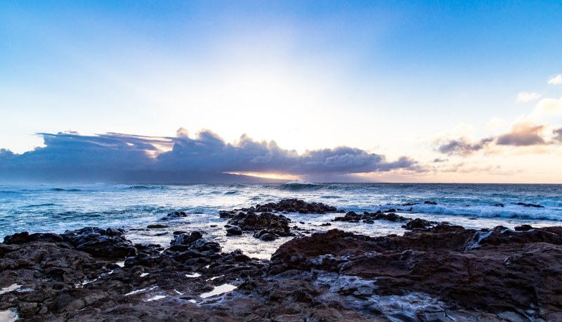 rock landscape cloudscape and cloudy 4k