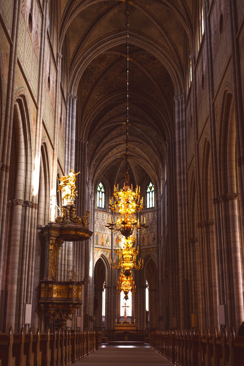 cathedral church architecture and arch hd, 4k