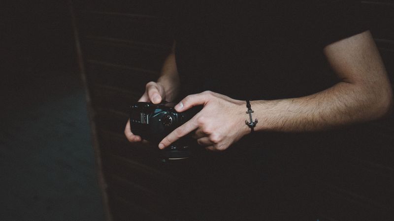 photographer, hands, camera, 4k