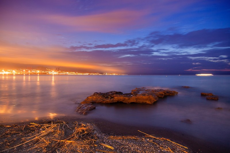 amanecer desde la playa de la misericordia 4k