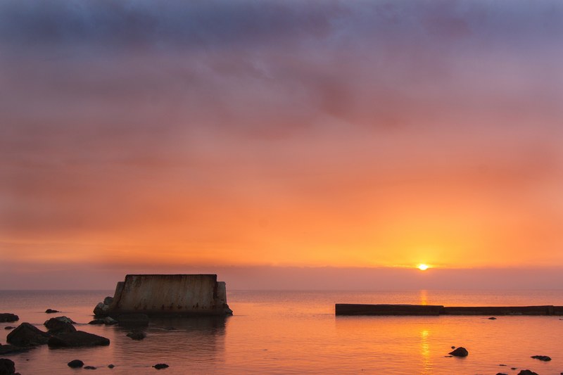 amanecer en la trmica 4k