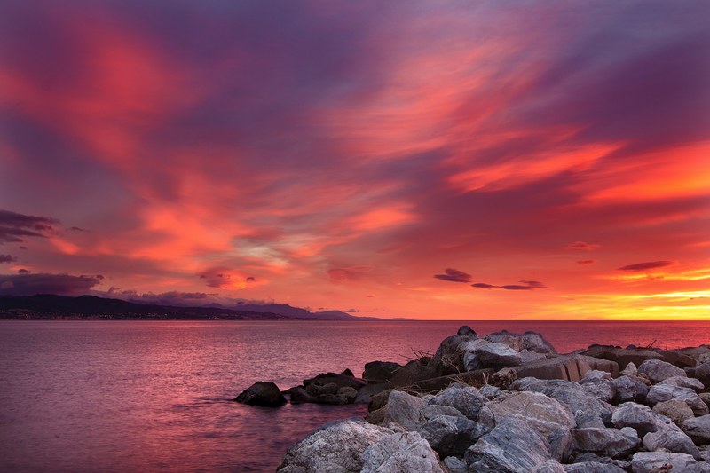 amanecer desde la trmica 4k