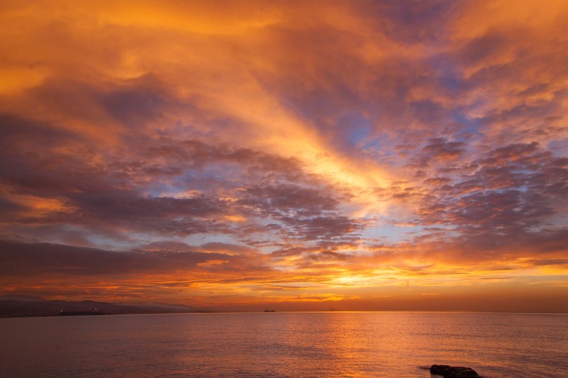 mlaga mediterrneo mar mediterrneo and nube 4k