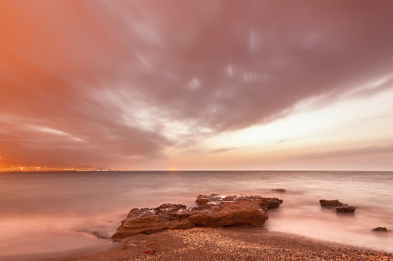 mlaga playa roca and quinoal 4k