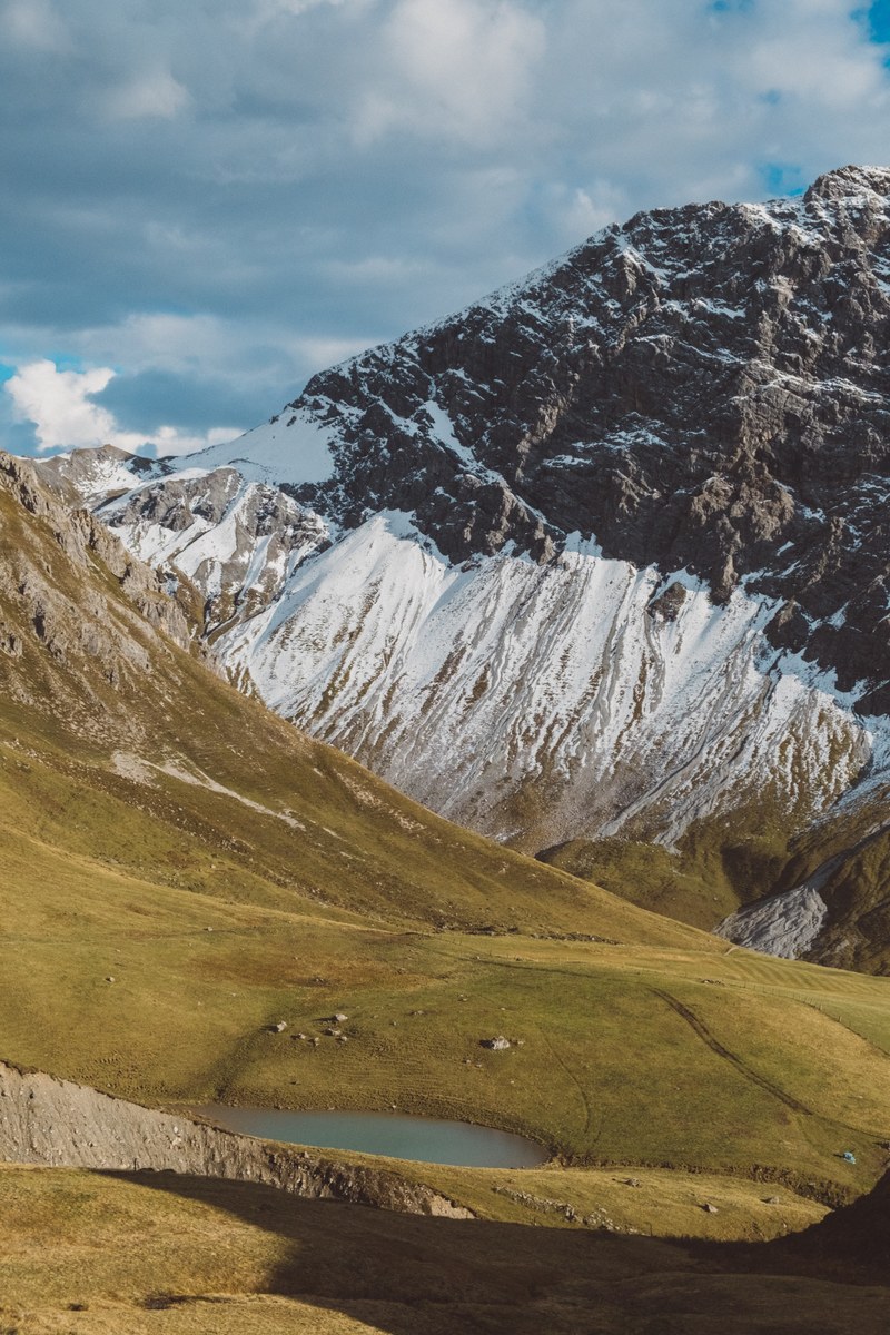 mountain rock snow and hill hd, 4k