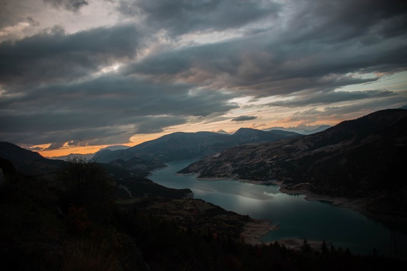 mountain lac 4k