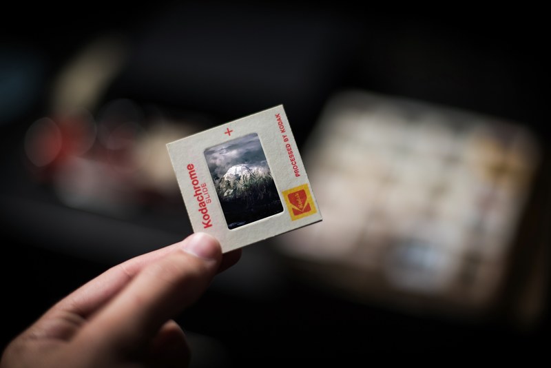 sldie vintage kodachrome and slide 4k