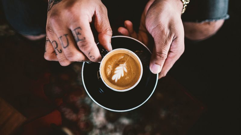 coffee, hands, cup, 4k