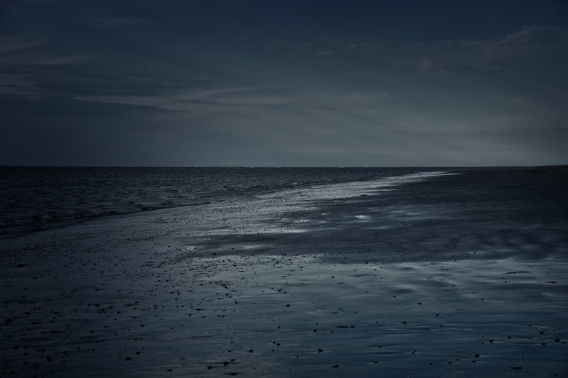 landscape nature minimalistic and nightfall 4k