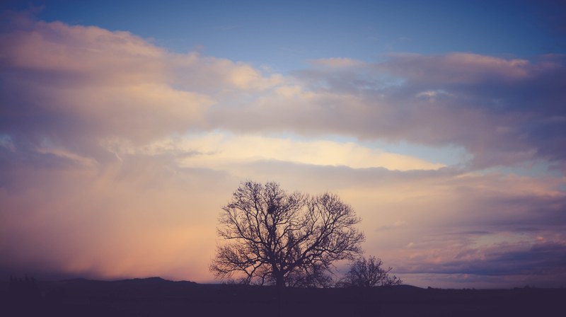 wispy sunshine sundown and cloud 4k
