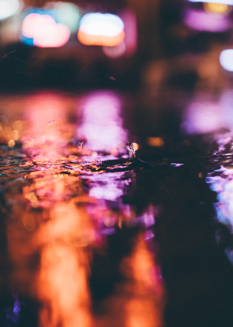 puddle water droplet and drop hd, 4k