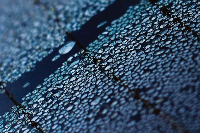 windscreen waterdrop winter and car 4k