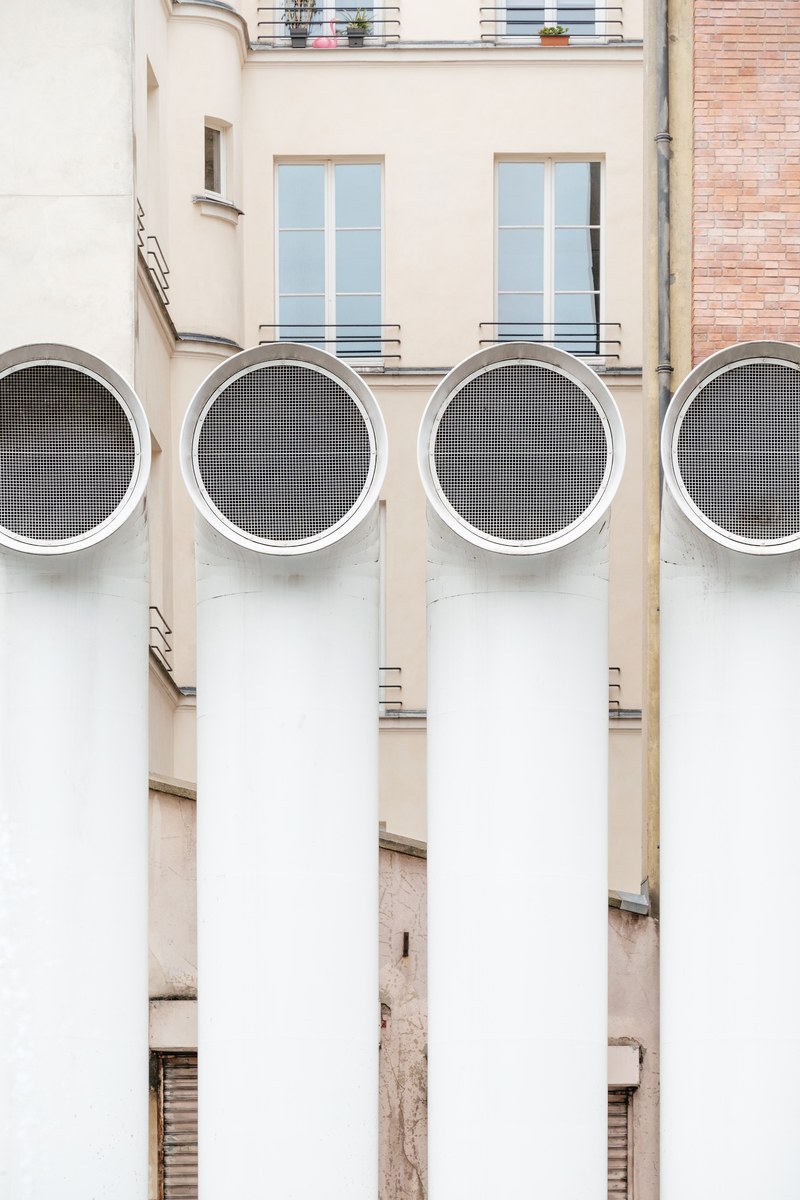 round vent architecture and structure hd, 4k