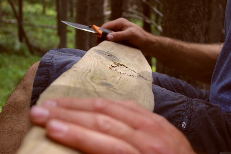 knife crafting craft and forest 4k