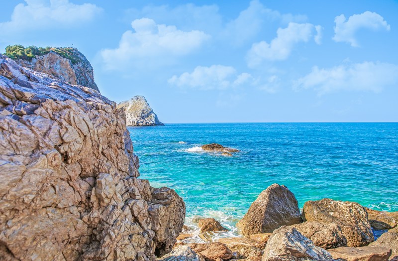 seascape sea landscape and cloud 4k