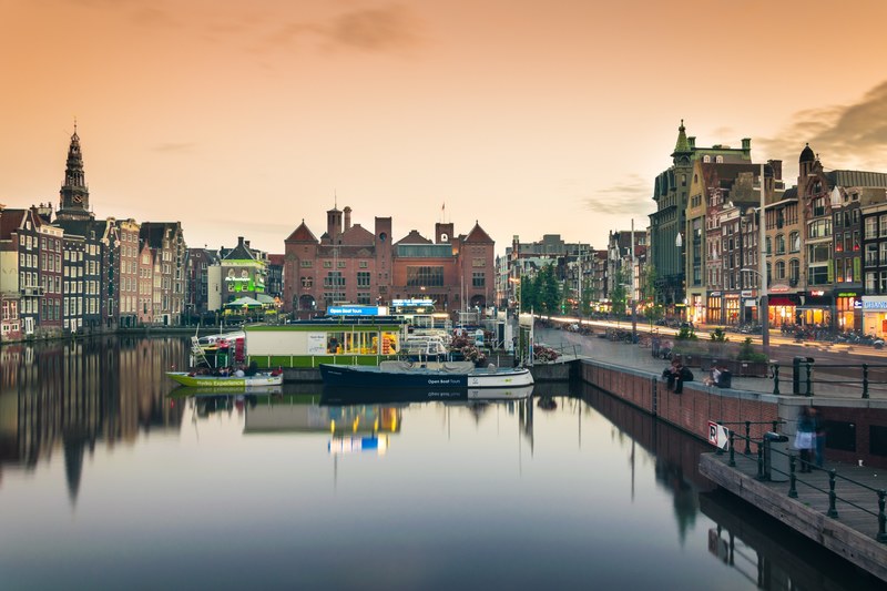 holland netherland canal and long exposure 4k