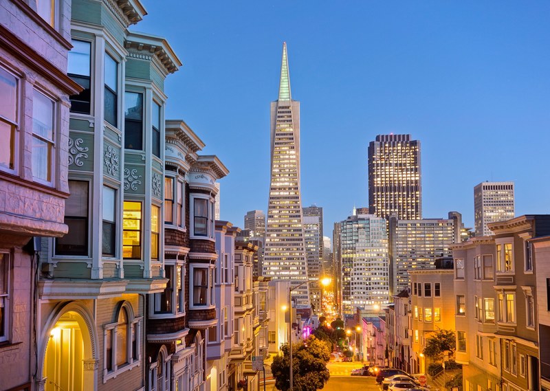 transamerica pyramid san francisco_ 4k