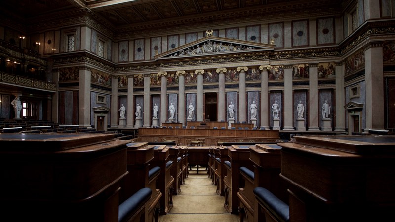 greek marble vienna and parliament 4k