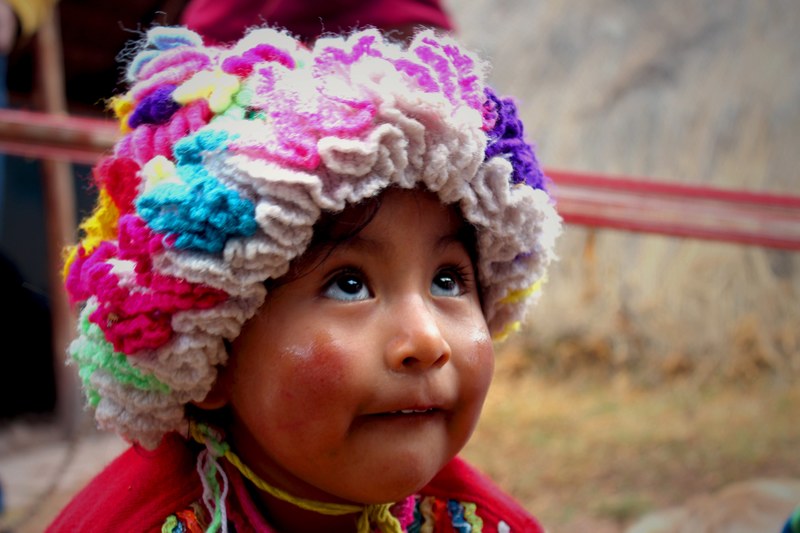 peru quechua and child 4k