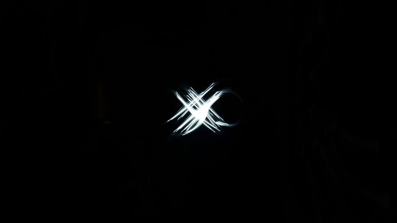lines, blur, black background, 4k