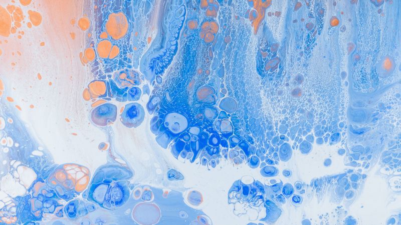 stains, paint, liquid, art, 4k