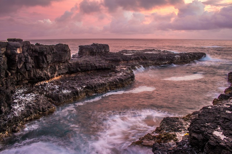 cloud rock ocean and sea 4k