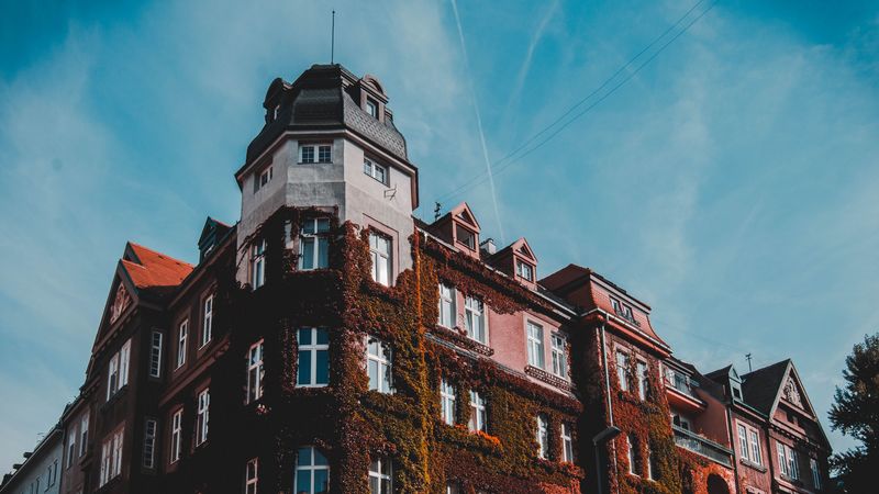 building, construction, facade, 4k