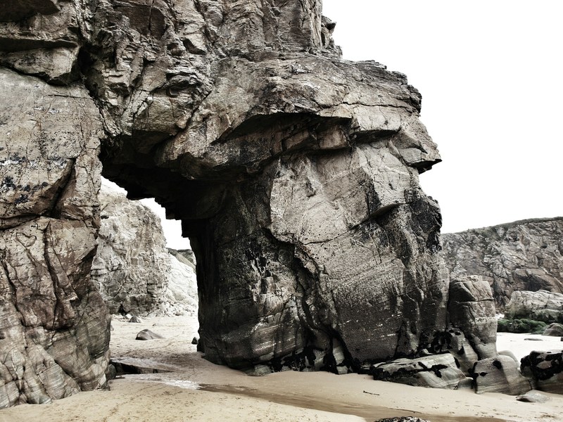 outdoor ruin mountain and rock 4k
