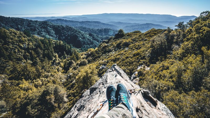 mountains, feet, height, 4k