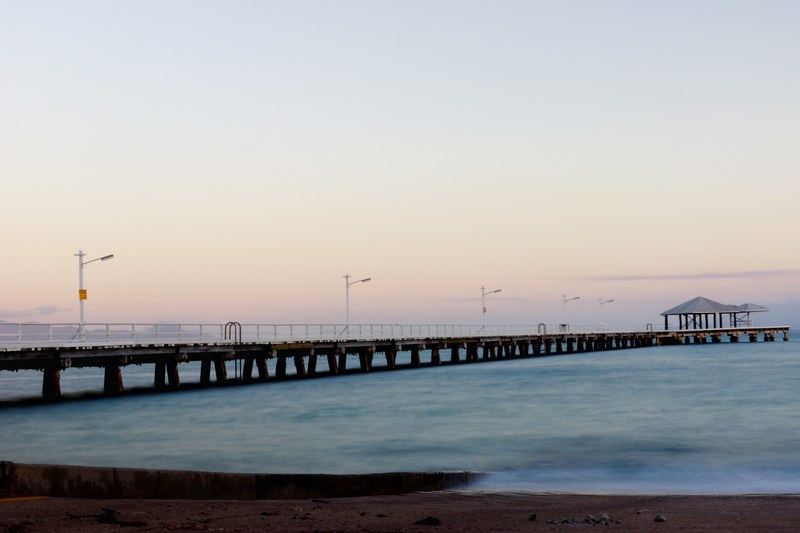 nature and jetty 4k