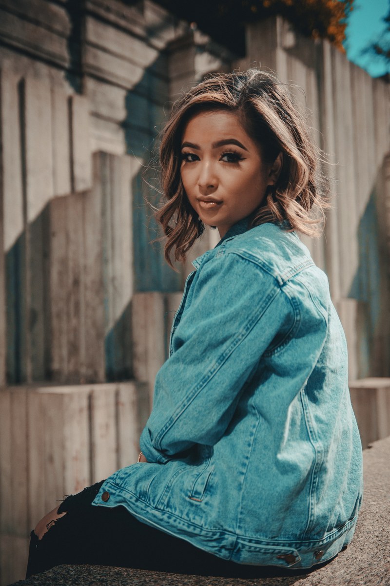 portrait urban woman and fashion hd, 4k