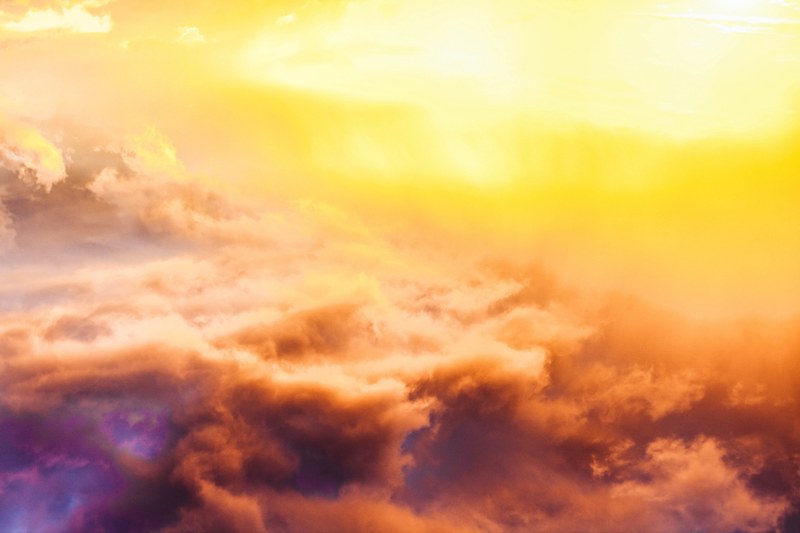 sky cloud cloudscape and sun 4k
