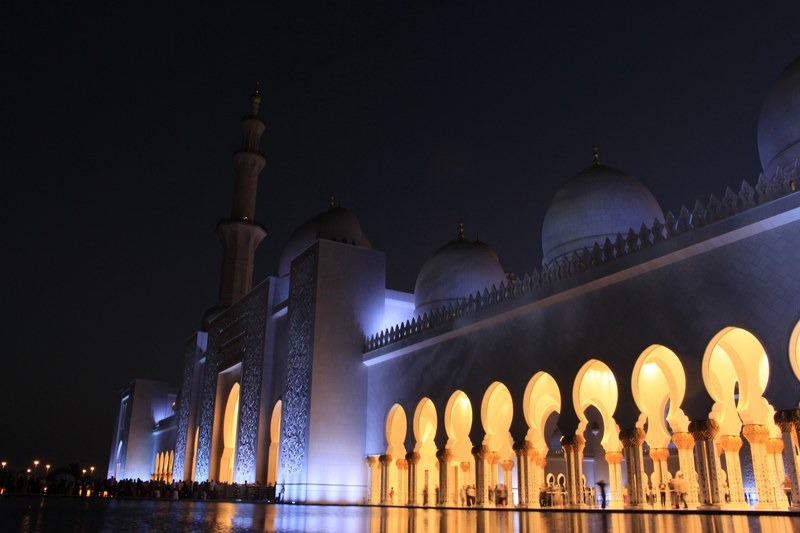 abu dhabi grand mosque 4k