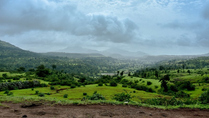 saputara hill station in raining 4k