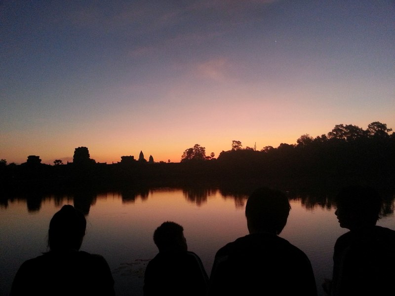 sunrise at angkor wat 4k