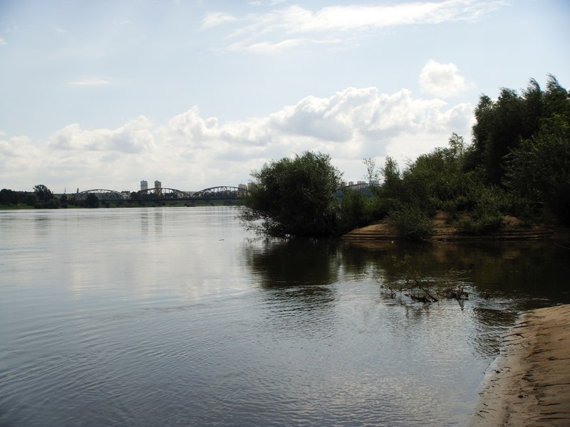 widok nad rzek wis 4k