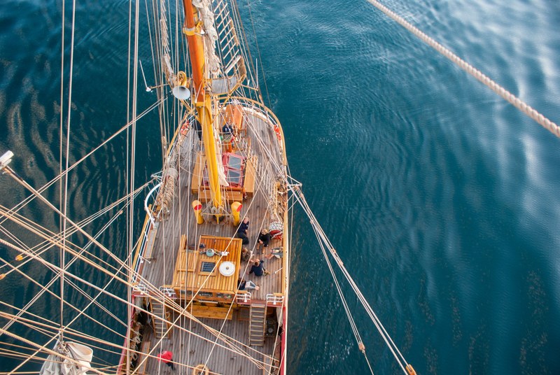 ship sailing vessel ocean and water 4k