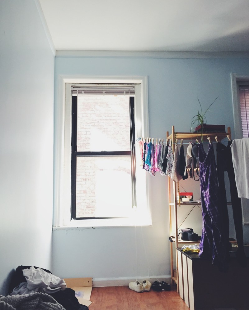 window pajama underwear and messy room hd, 4k