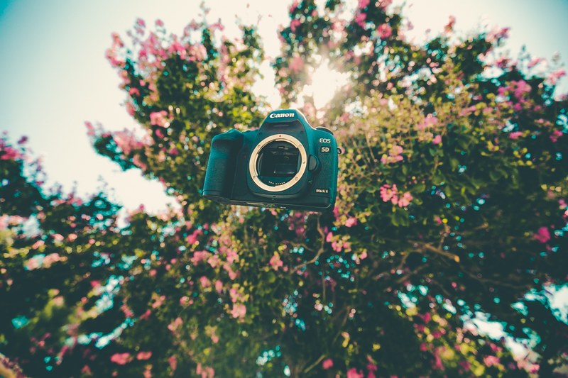 camera canon 5d and levitation 4k