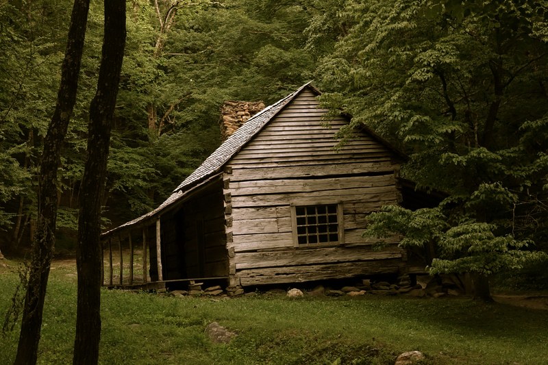old smokey mountain cabin 4k