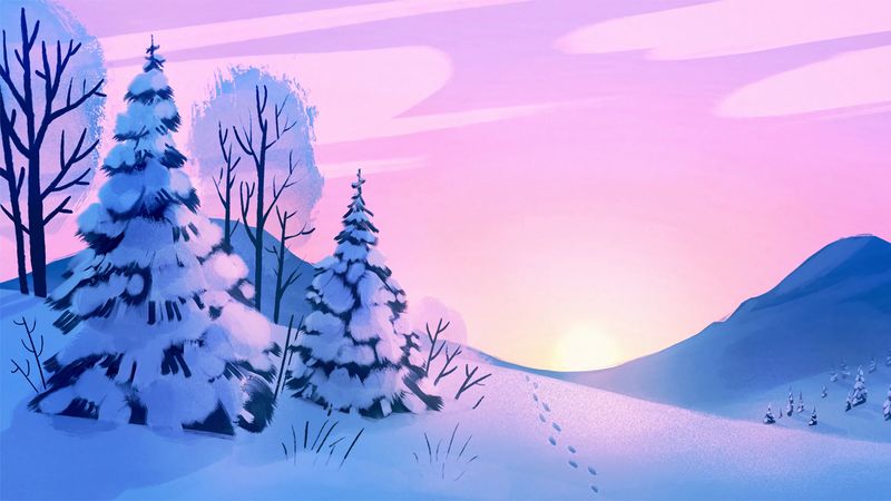 forest, trees, spruce, art, 4k