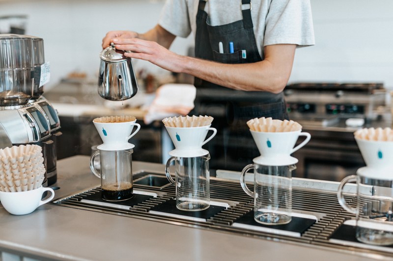 cafe coffee shop coffee and jug 4k