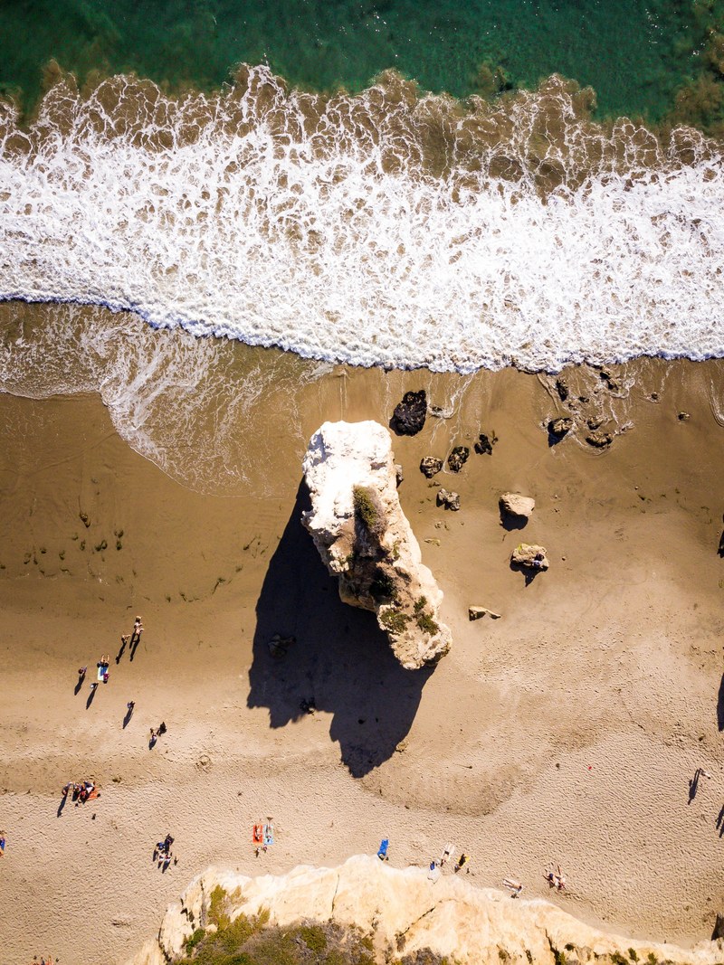 birdseye of el matador 4k