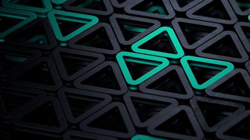 triangles, surface, texture, 4k