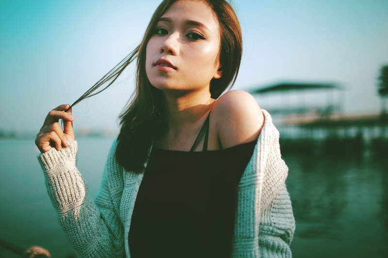 woman female face and portrait 4k