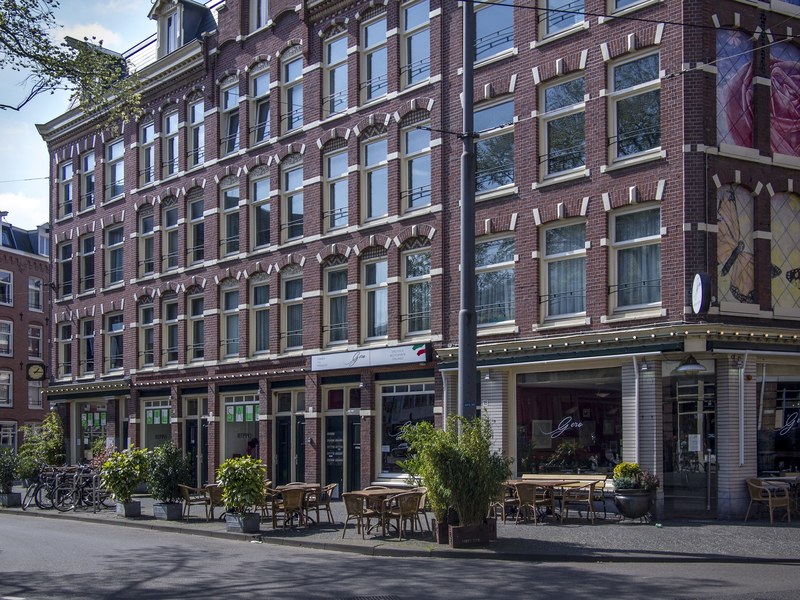 dutch living old city westerpark and building 4k