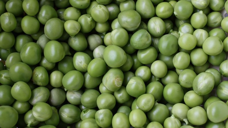 peas, green, many, 4k