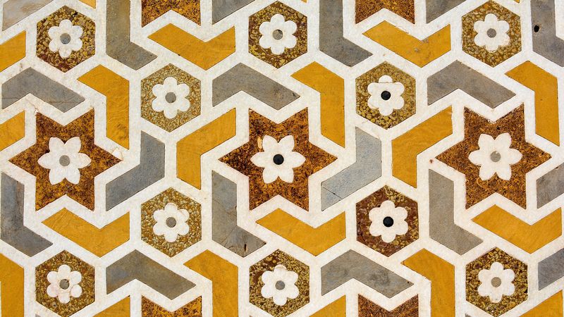 texture, flowers, patterns, 4k